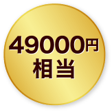 49000円相当